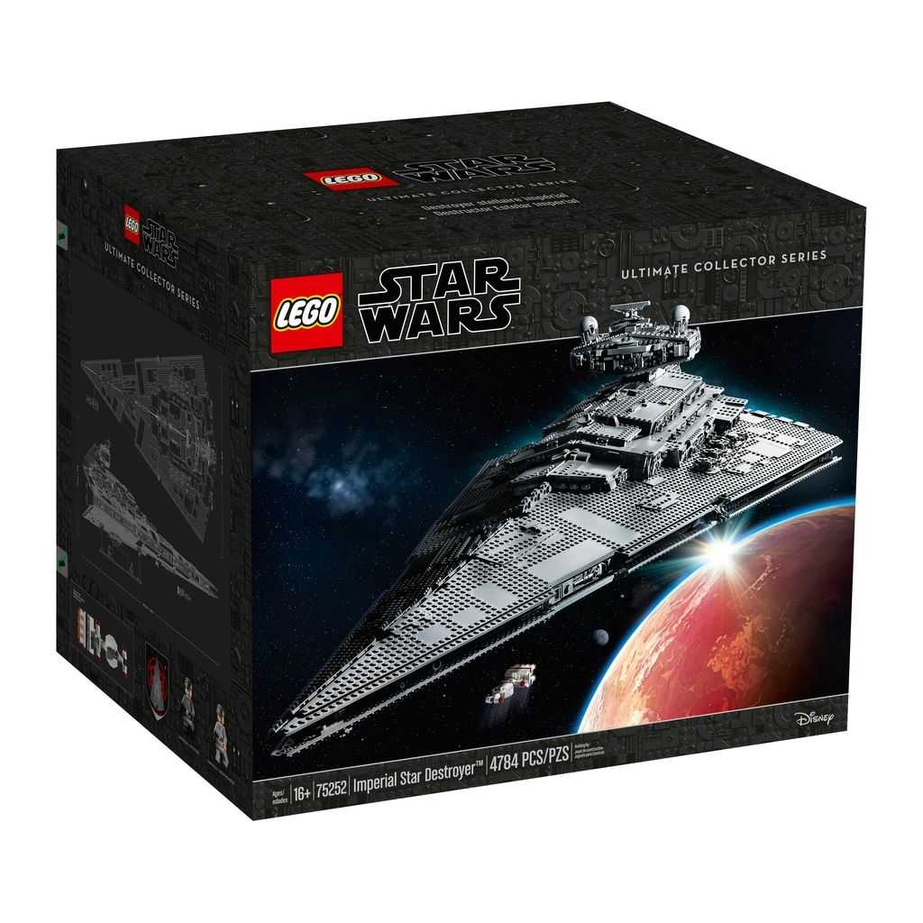 Star Wars Lego Destructor Estelar Imperial Edades 16+ # 75252 Artículo 4784 Piezas | UHY-548397